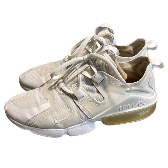 NIKE AIRMAX EXCEE WOMENS 9.5 AIRMAX PREOWNED NIKE BQ4284-100 INFINITY WHITE - Picture 3 of 16